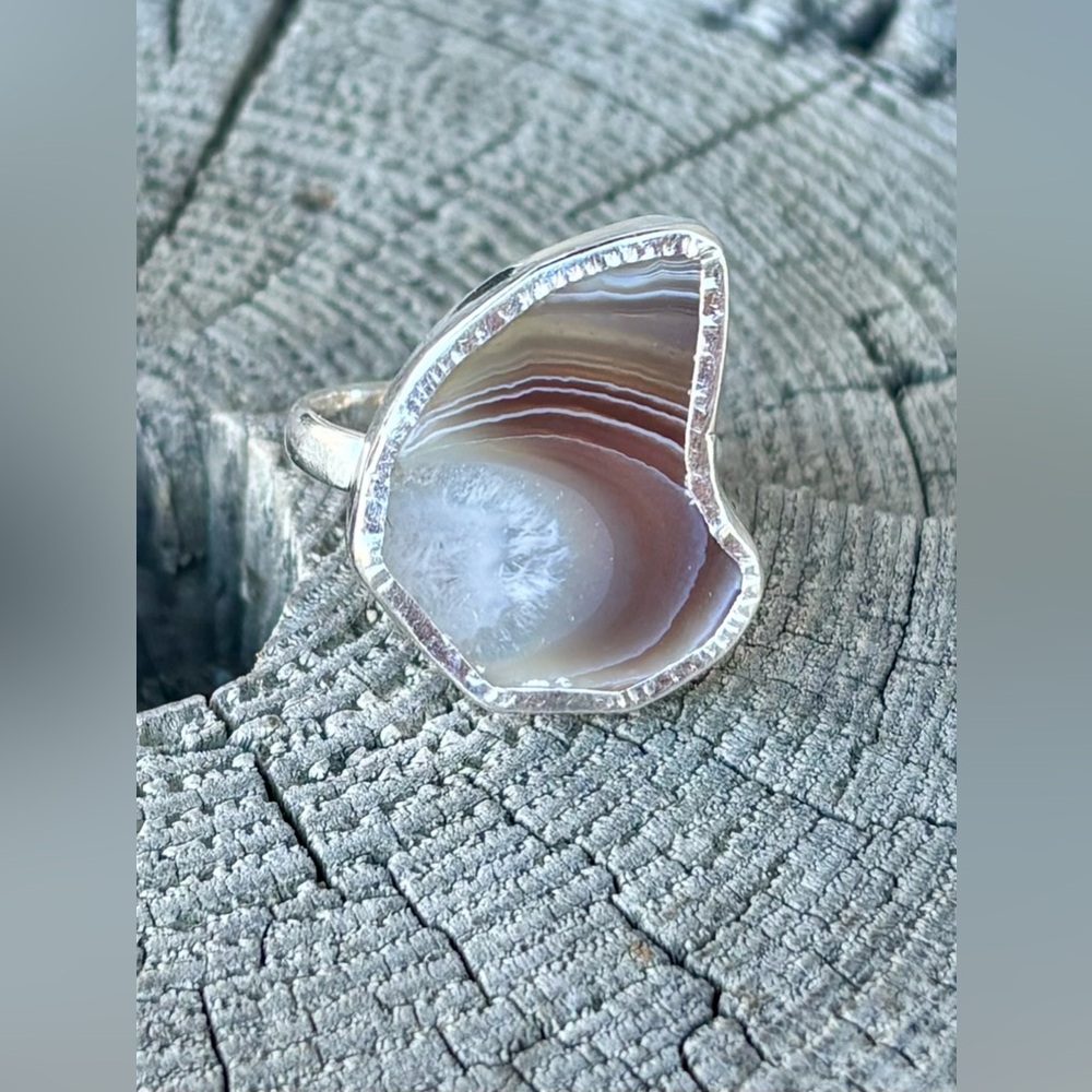 New! Botswana Agate Ring - image 7